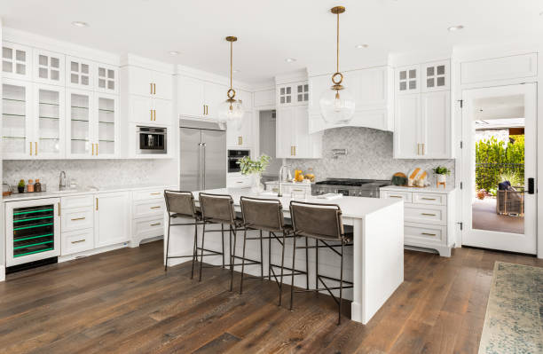 LVP kitchen floor Preston